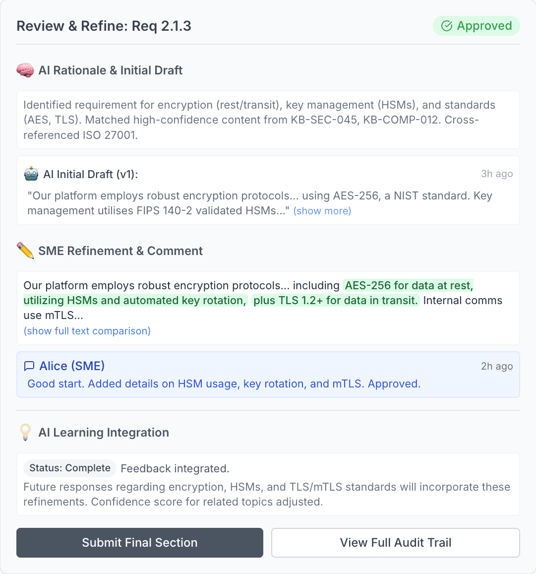 Step 4: Human-in-the-Loop Collaboration & AI Learning Workflow Example